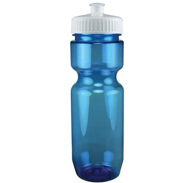 22 oz Translucent Bike Bottle (Push Pull Bottle) - Image 5