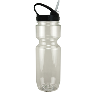 22 oz Translucent Bike Bottle (Sport Sip Lid) - Image 2