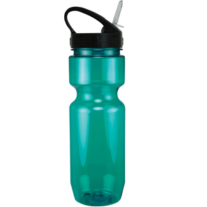 22 oz Translucent Bike Bottle (Sport Sip Lid) - Image 4