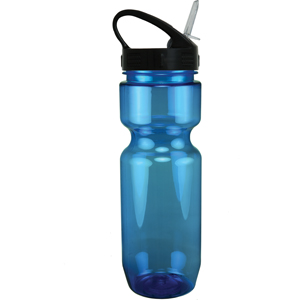 22 oz Translucent Bike Bottle (Sport Sip Lid) - Image 5