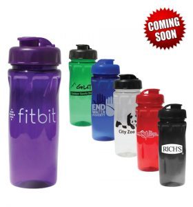 18 OZ Poly-Saver PET Bottle with Flip Top Cap