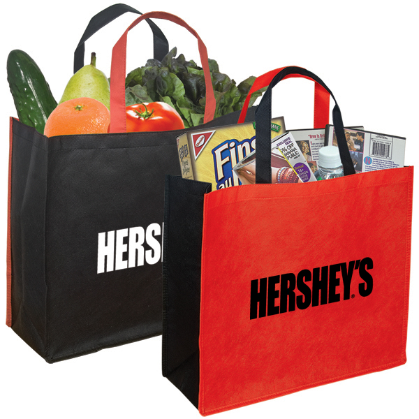 ECO FRIENDLY TWO COLOUR NON WOVEN TOTE - Image 4