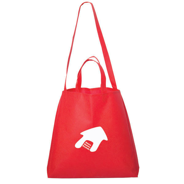 METROHIP SHOPPER DOUBLE HANDLE NON WOVEN TOTE - Image 3