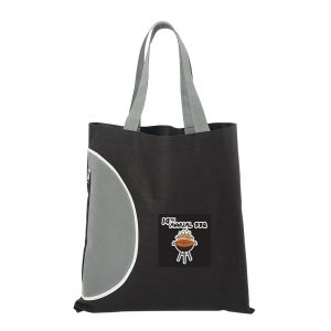TOTE BAG WITH ZIPPER POCKET