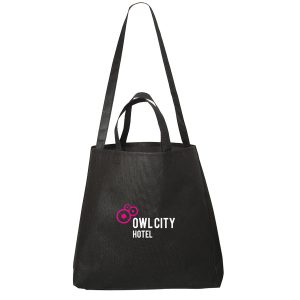 METROHIP SHOPPER DOUBLE HANDLE NON WOVEN TOTE