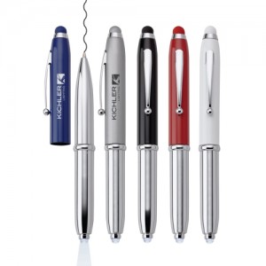 FIONA 3–IN–1 MINI PEN/LIGHT/STYLUS