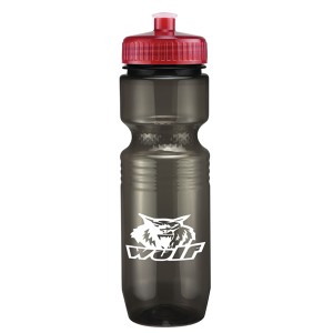 26 oz Translucent Jogger Bottle (Push Pull Lid)