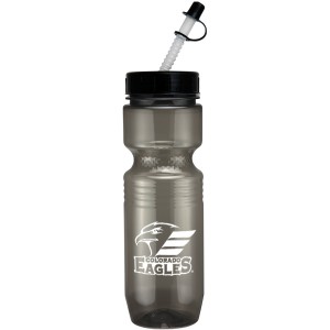 26 oz Tranlucent Jogger Bottle (Straw Tip Lid)