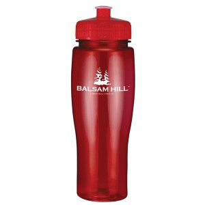 24 oz Translucent Contour Bike Bottle (Push Pull Lid)