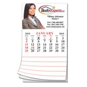 Calendar/Note Pad Business Card Magnet