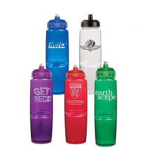 24 oz. Poly-Saver Twist Bottle with Push 'n Pull Cap