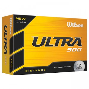 Wilson® Ultra 500 Distance Golf Ball Std Serv