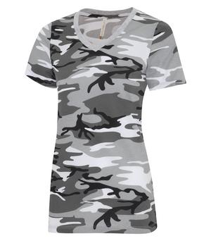 ATC™ EUROSPUN® RING SPUN V-NECK LADIES’ TEE - Image 13