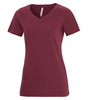 ATC™ EUROSPUN® RING SPUN V-NECK LADIES’ TEE - Image 14