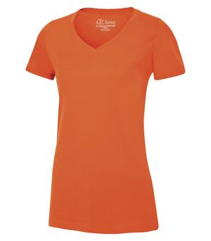 ATC™ EUROSPUN® RING SPUN V-NECK LADIES’ TEE - Image 20