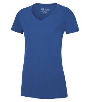 ATC™ EUROSPUN® RING SPUN V-NECK LADIES’ TEE - Image 27