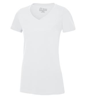 ATC™ EUROSPUN® RING SPUN V-NECK LADIES’ TEE - Image 28