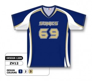 CUSTOM SUBLIMATION - JERSEYS DESIGN 1209 - ZV12