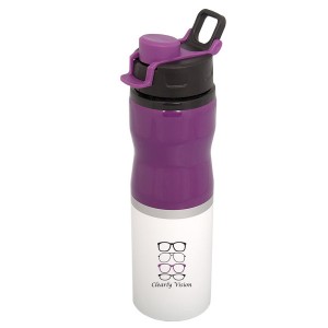 750 ML. (25.4 OZ.) STAINLESS STEEL WATER BOTTLE