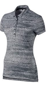 NIKE PRECISION ZEBRA PRINT POLO