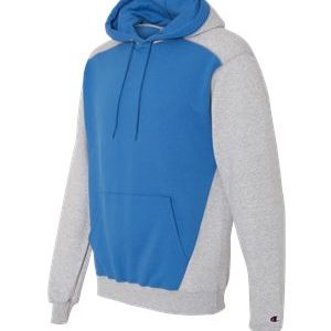 Champion - Double Dry Eco Colorblocked Hooded Sweatshirt - S750