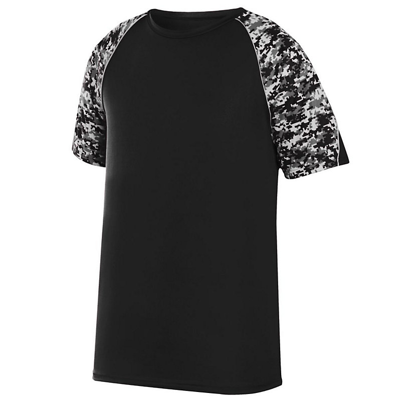 AGT Youth Color Block Digi Camo Jersey - Image 5