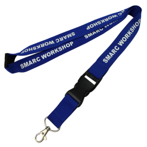 Printed Lanyard with Safety Neck Breakaway & Detachable Buckles