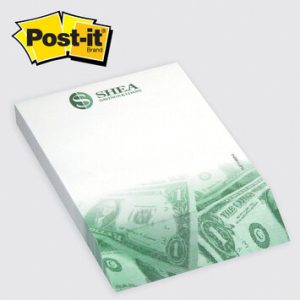 Post-it® Custom Printed Angle Note Pads —Rectangle