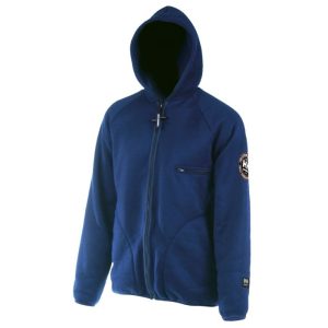 PILE HOODED JACKET