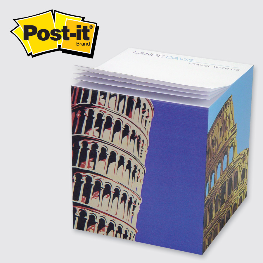 Post-it® Custom Printed Notes Cube — C900 3-3/8" x 3-3/8" x 3-3/8" - Image 5