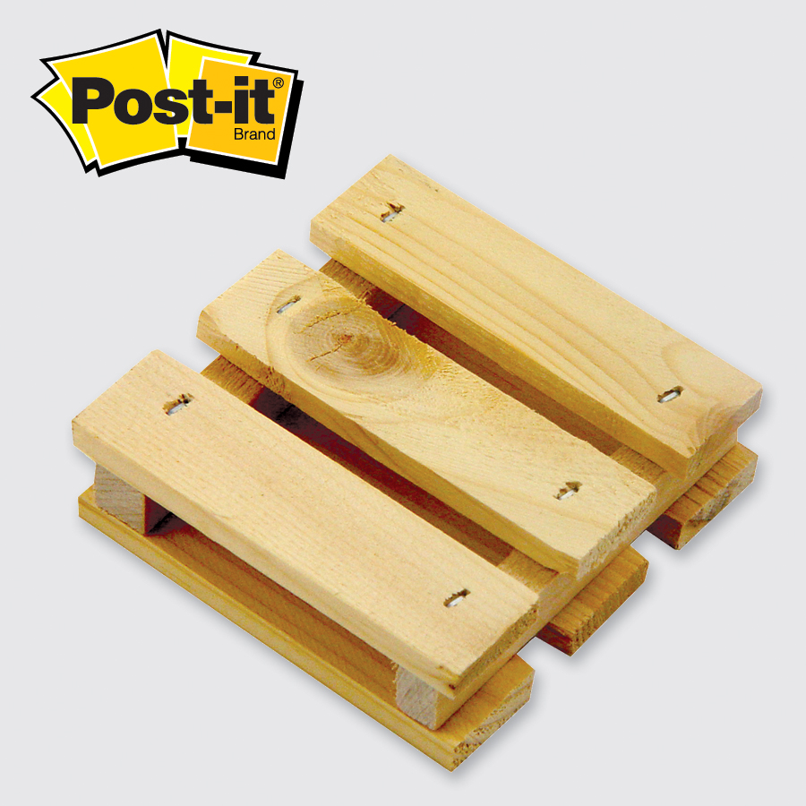 Post-it® Custom Printed Notes Cube — C900 3-3/8" x 3-3/8" x 3-3/8"