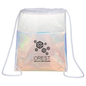 Iridescent Drawstring Bag