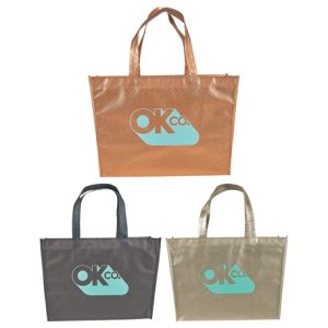 Alloy Laminated Shopper Tote