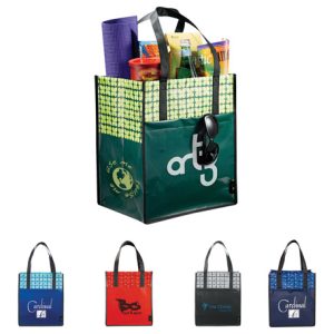 Big Grocery Laminated Non-Woven Tote
