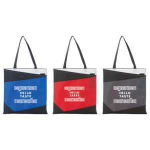 Color Angle Non-Woven Convention Tote