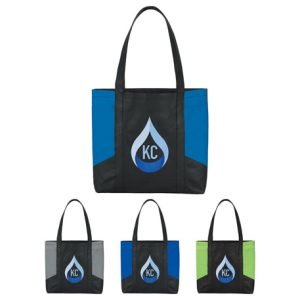 Color Panel Non-Woven Tote