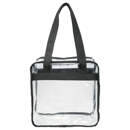 Game Day Clear Zippered Safety Tote - Image 4