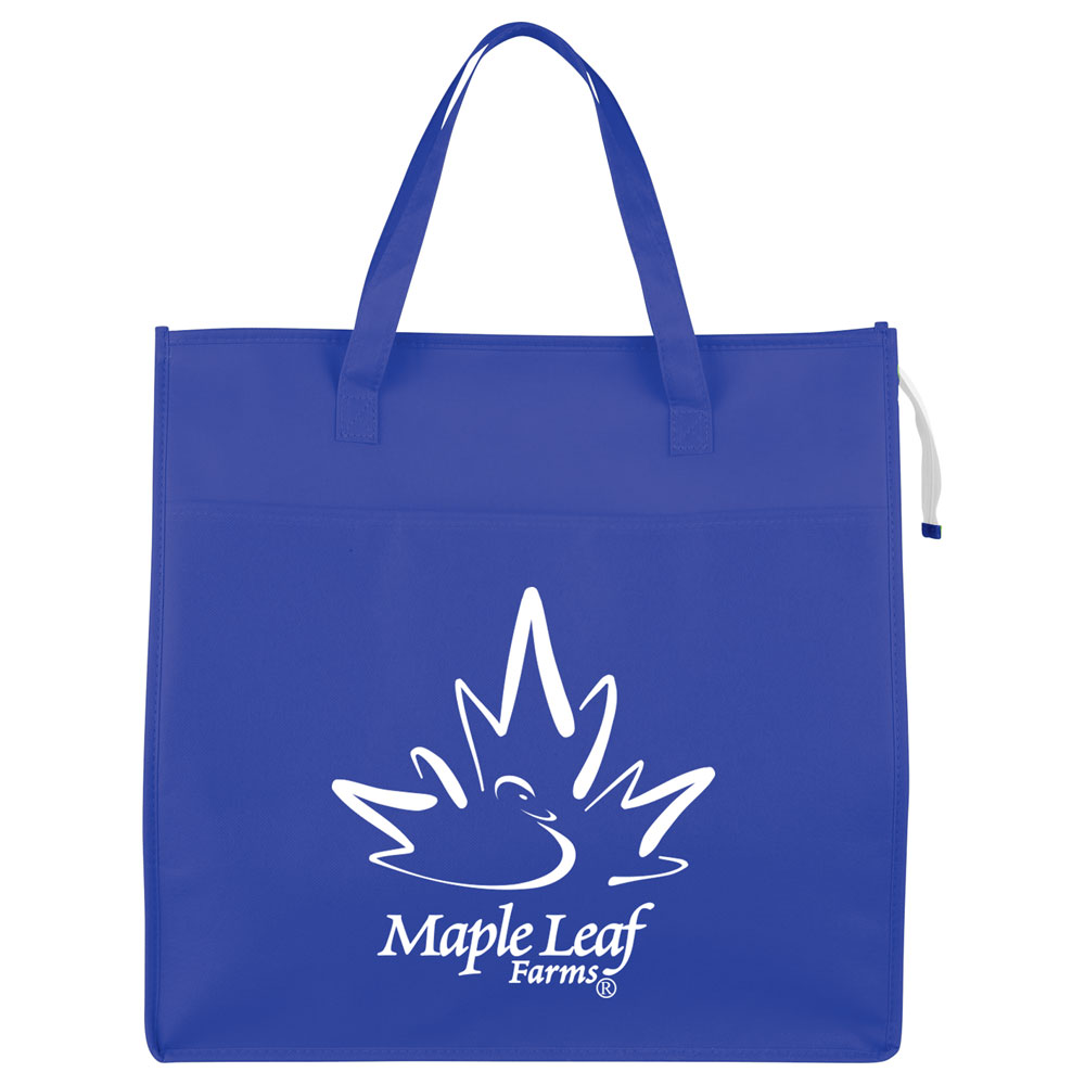 Jumbo Grocery Insulated Non-Woven Tote - Image 5