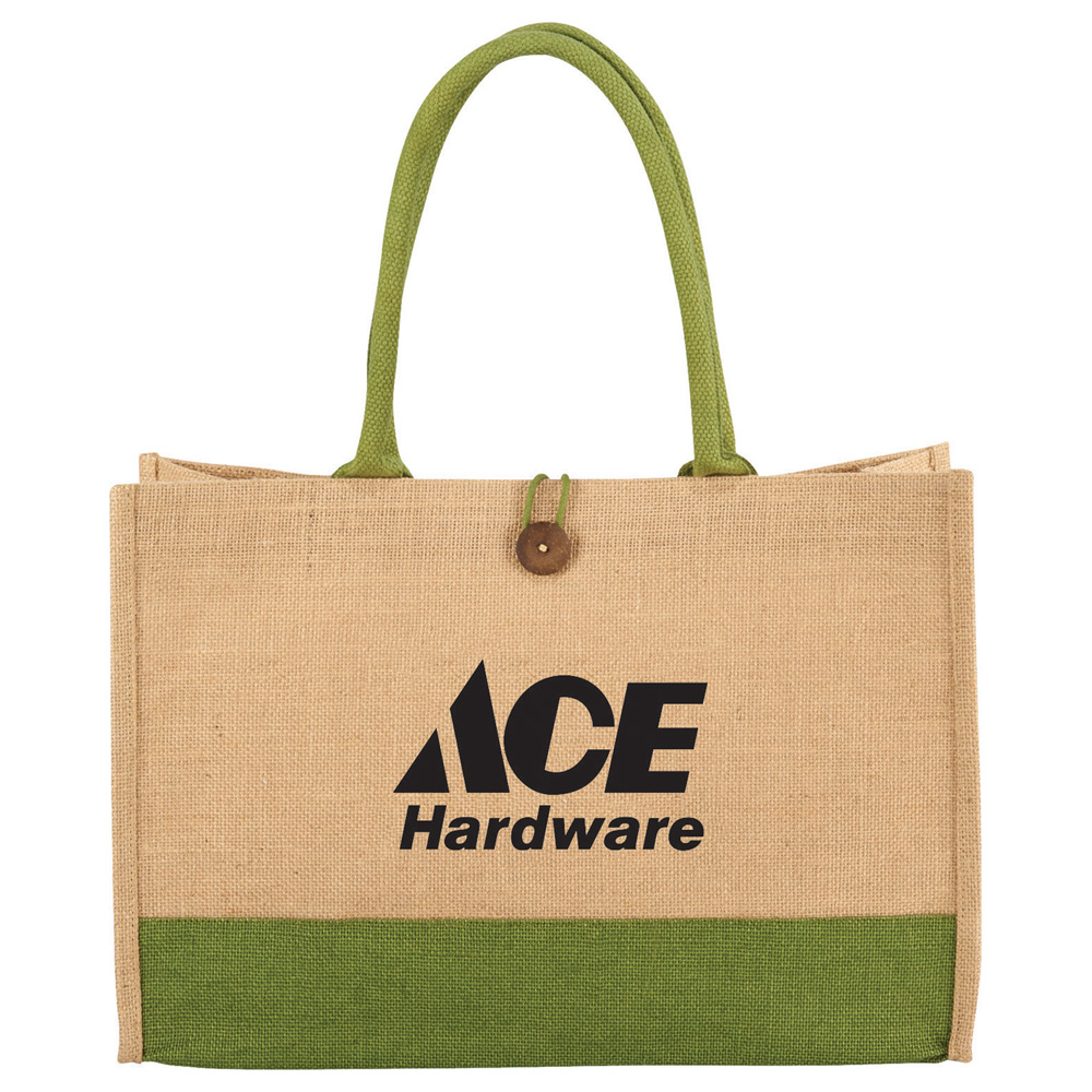 Jute Box Tote - Image 5