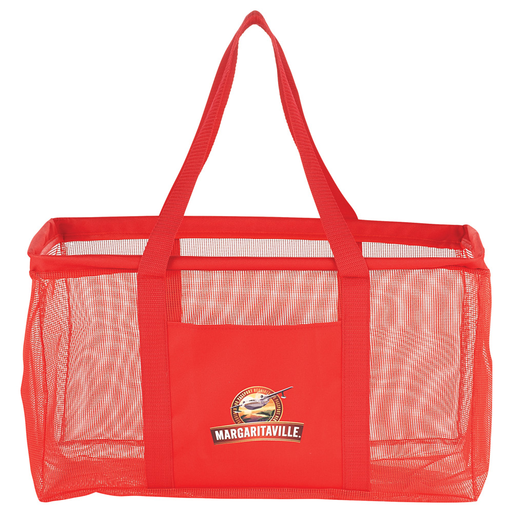 Mesh Oversized All-Purpose Tote - Image 4