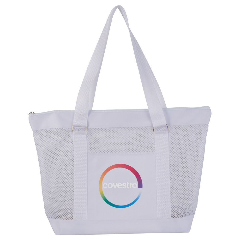 Mesh Zippered Tote - Image 2