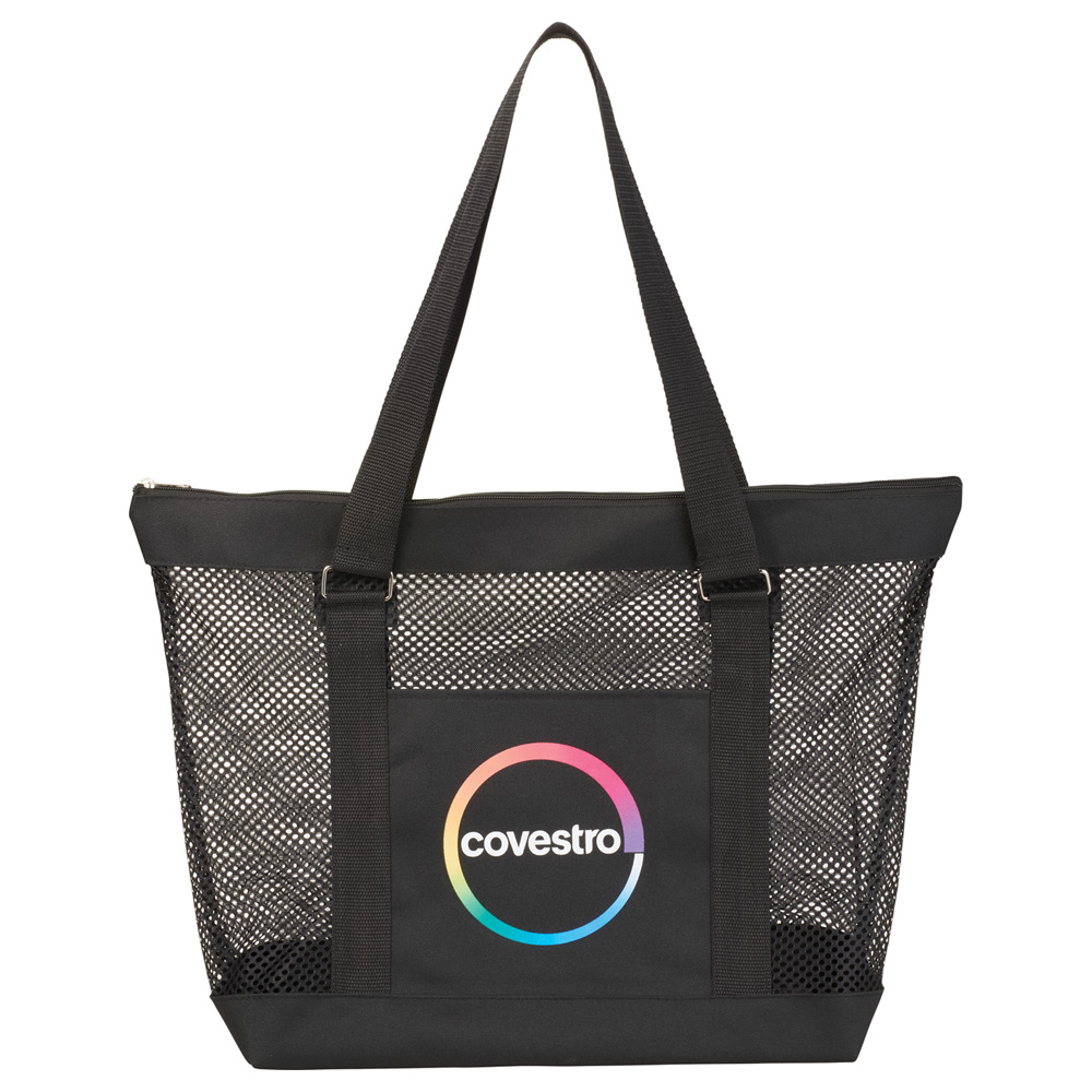 Mesh Zippered Tote - Image 4