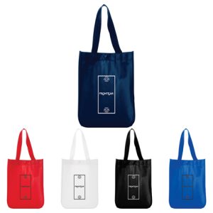 Mini Laminated Non-Woven Snap Tote