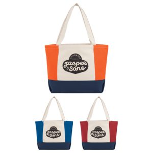 Nantucket 16oz Cotton Canvas Boat Tote