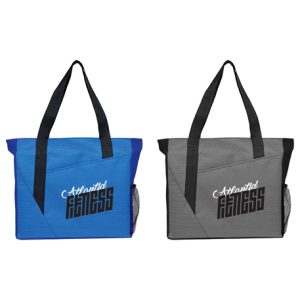 Slash Zippered Meeting Tote