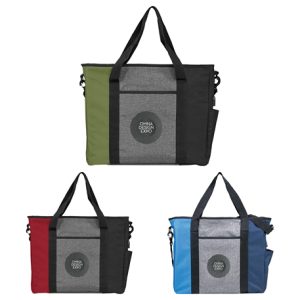 Triad Zippered USB Tote