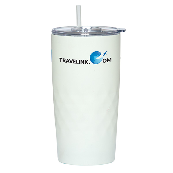 MONTEGO 600 ML. (20 OZ.) TRAVEL TUMBLER WITH STRAW - Image 6