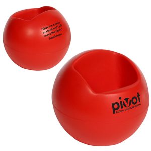 Sphere Stress Reliever Desktop Bin