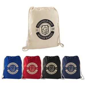 Large Cotton Drawstring Bag