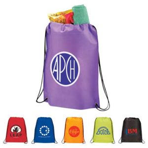 Large Heat Seal Drawstring Bag